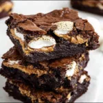 Fluffernutter Brownies