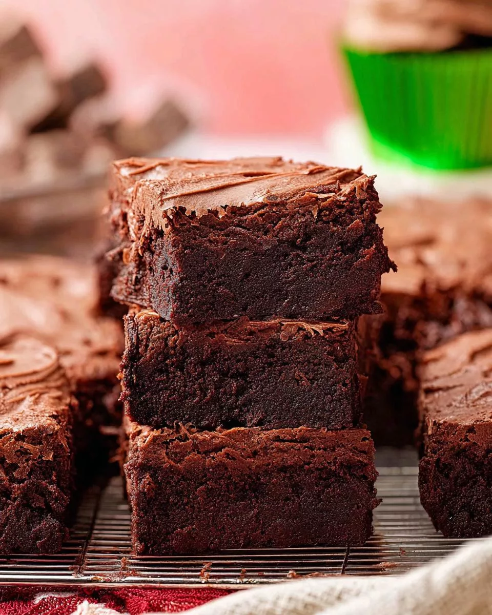 Frosted Brownies - detail 2