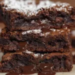 Fudgy Chocolate Cookie Bars
