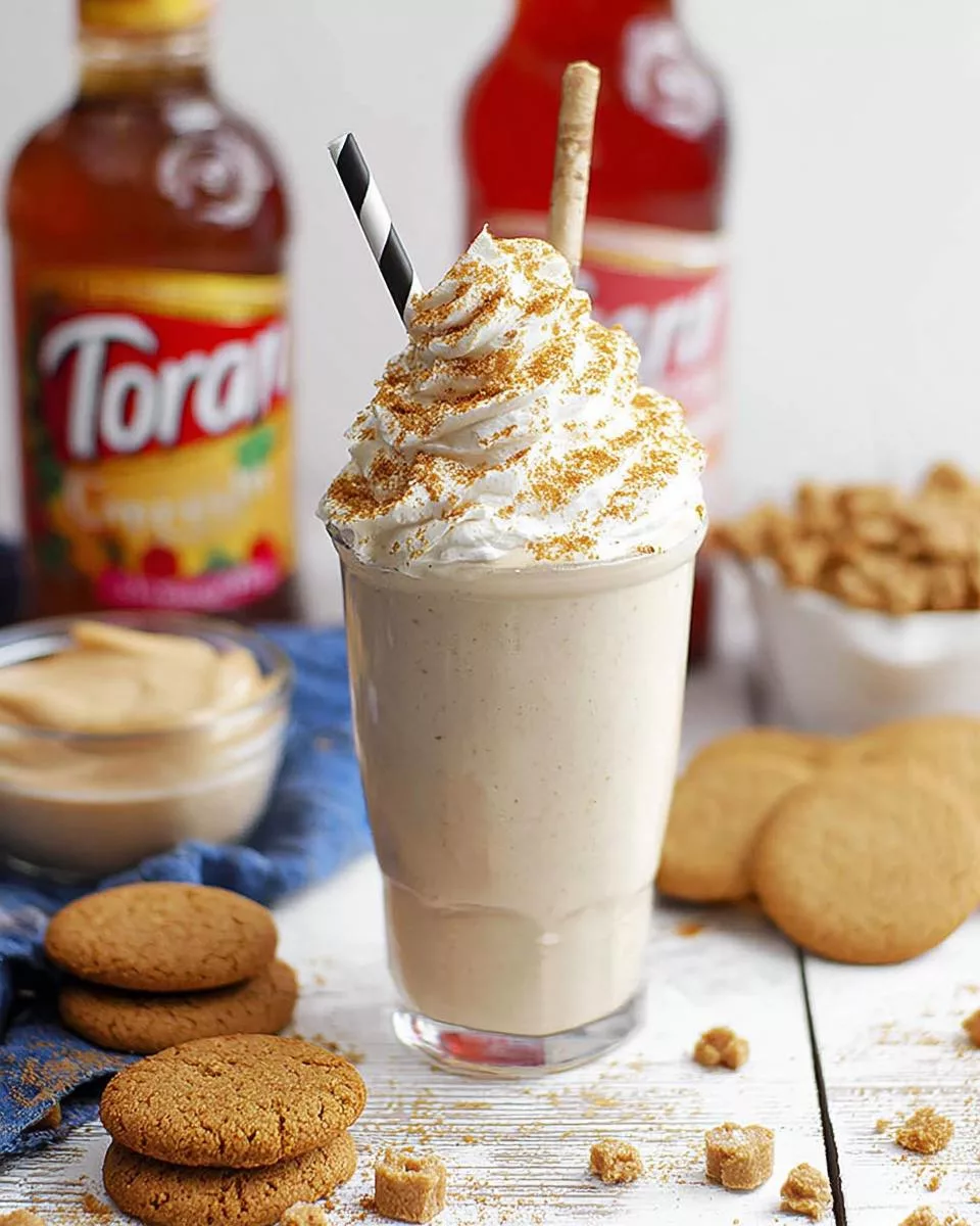 Gingerbread Cookie Cream Frappe - detail 1