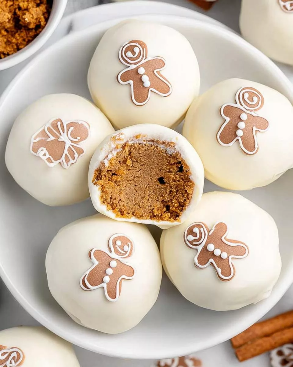 Gingerbread Truffles - detail 1