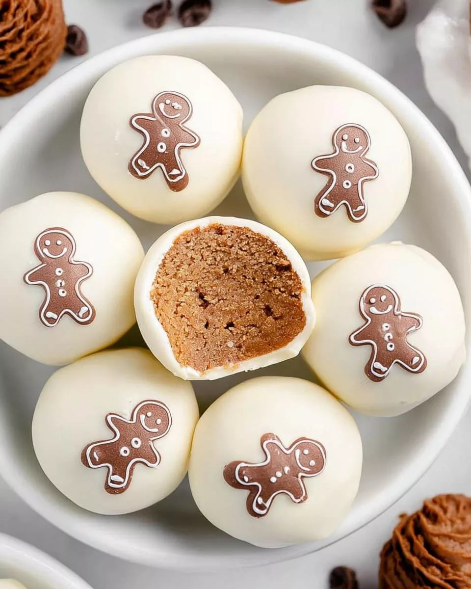 Gingerbread Truffles - detail 2