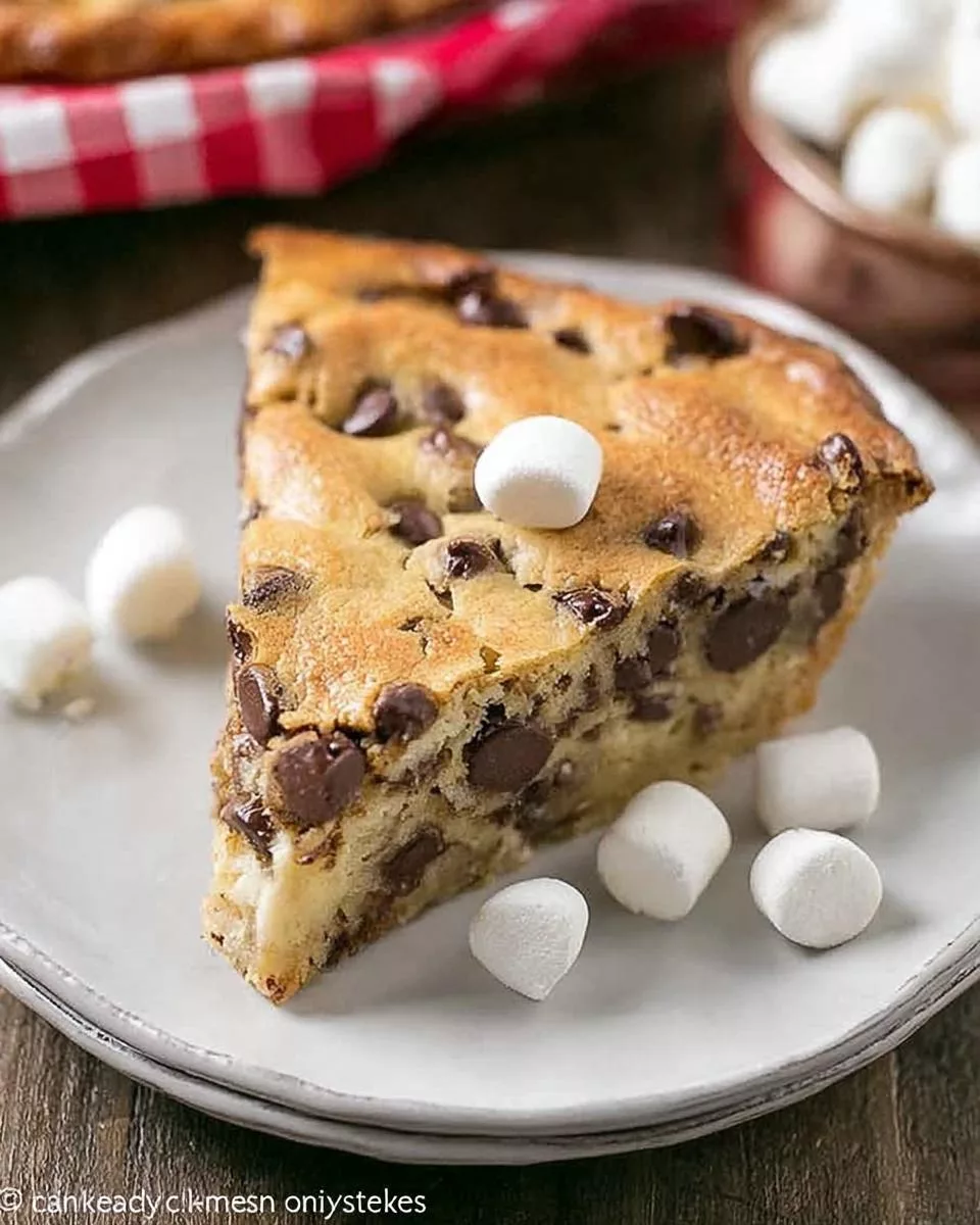 Gooey Chocolate Chip Pie - detail 1