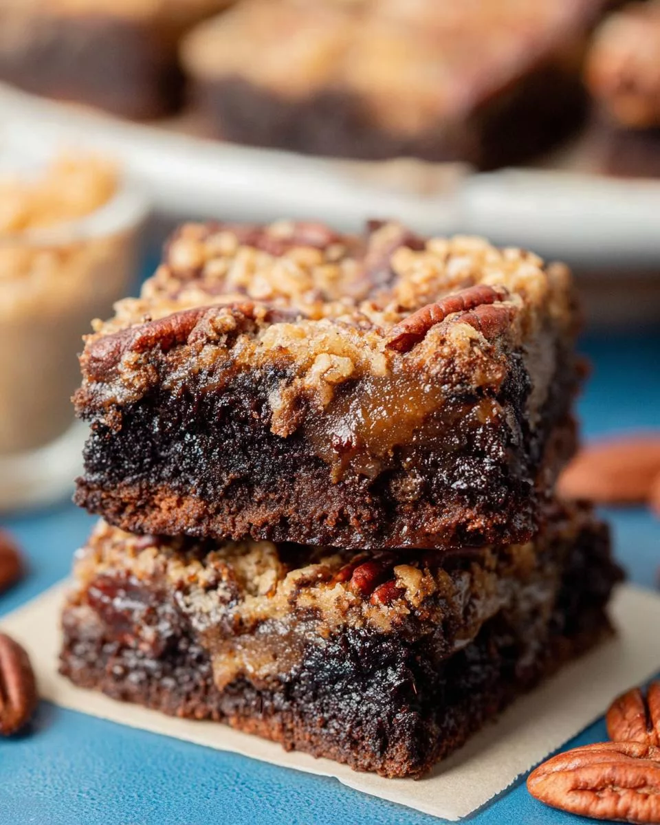 Gourmet Pecan Pie Brownies - detail 1