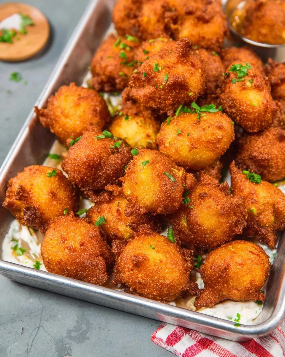 Green Chile Hushpuppies - detail 1
