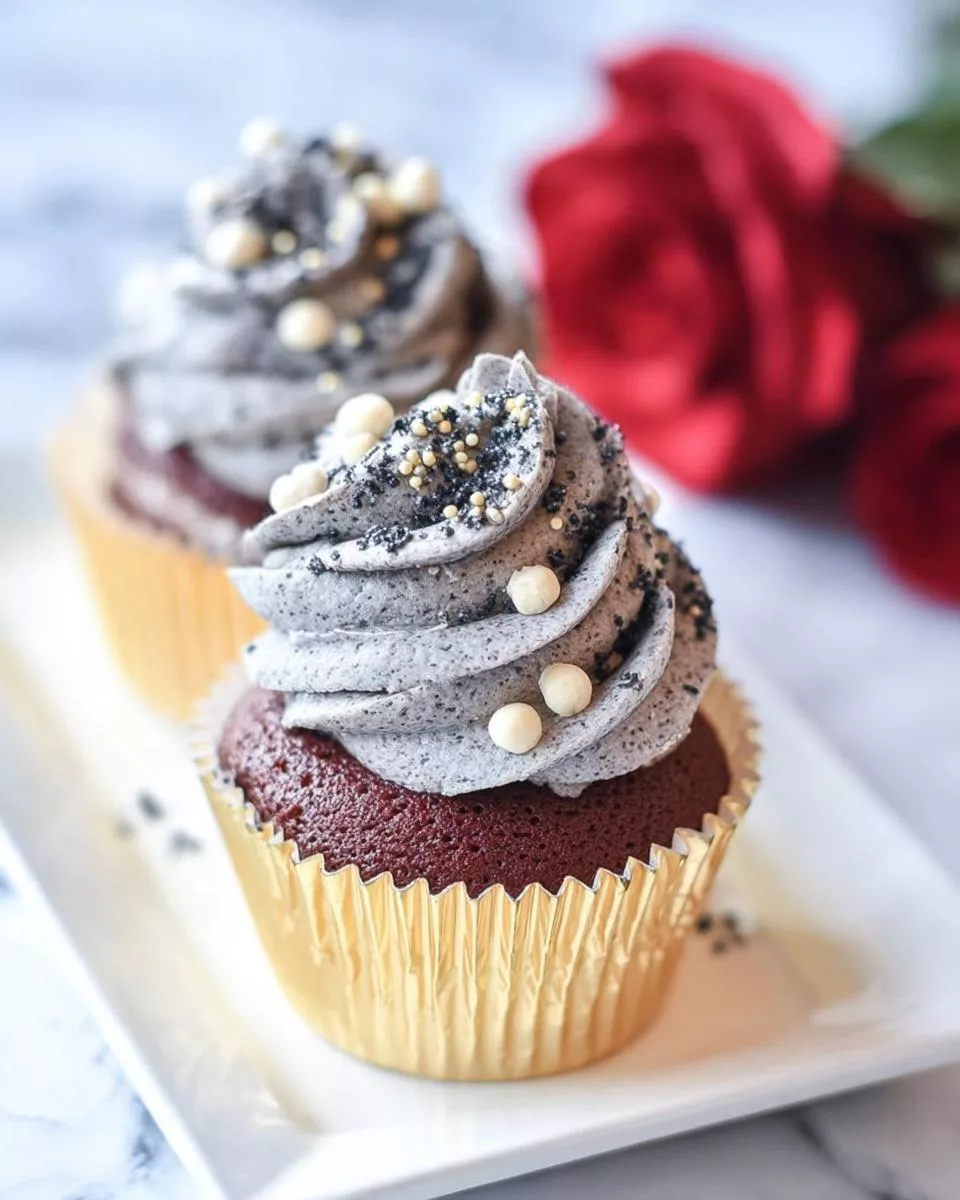 Grey Stuff Cupcake Beauty and The Beast - detail 2