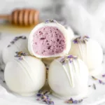Honey Lavender White Chocolate Truffles