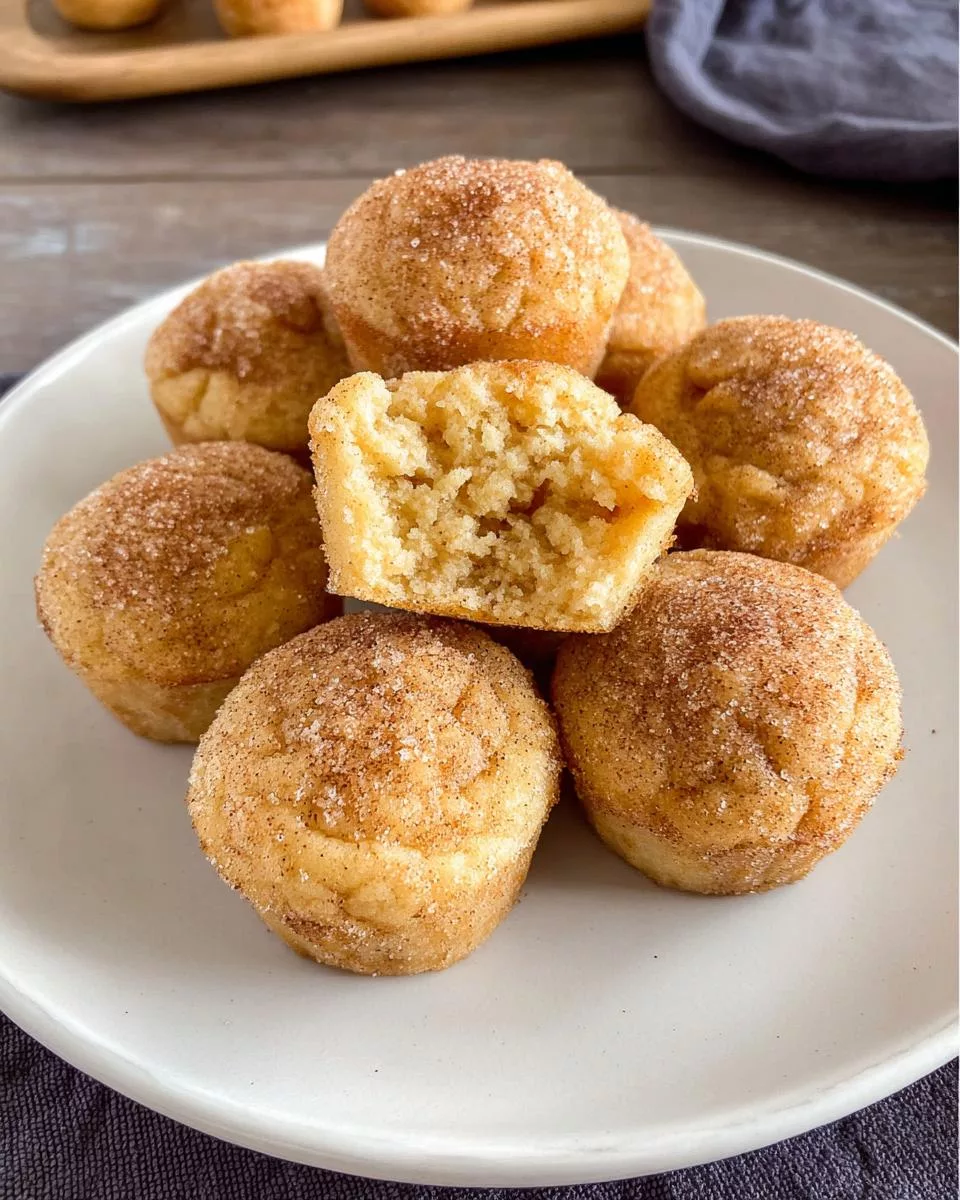 Mini Apple Cinnamon Sugar Muffins - detail 1