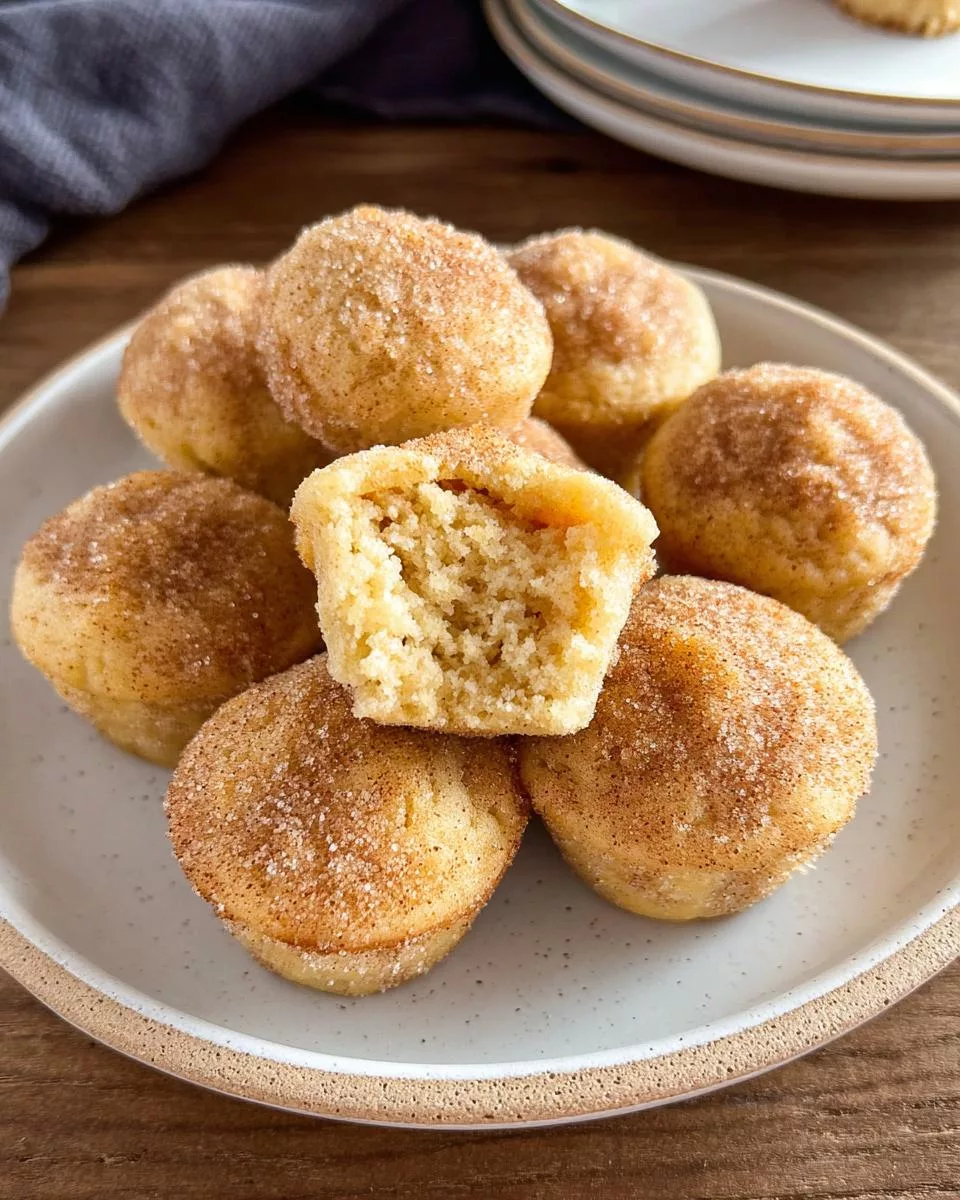 Mini Apple Cinnamon Sugar Muffins - detail 2