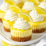 Mini Lemon Cheesecakes