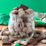 Mint Chocolate Muddy Buddies