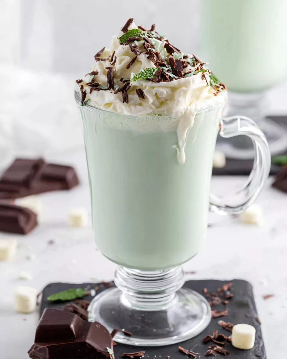 Mint Hot Chocolate - detail 1