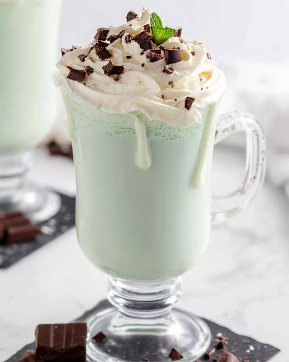 Mint Hot Chocolate - detail 2