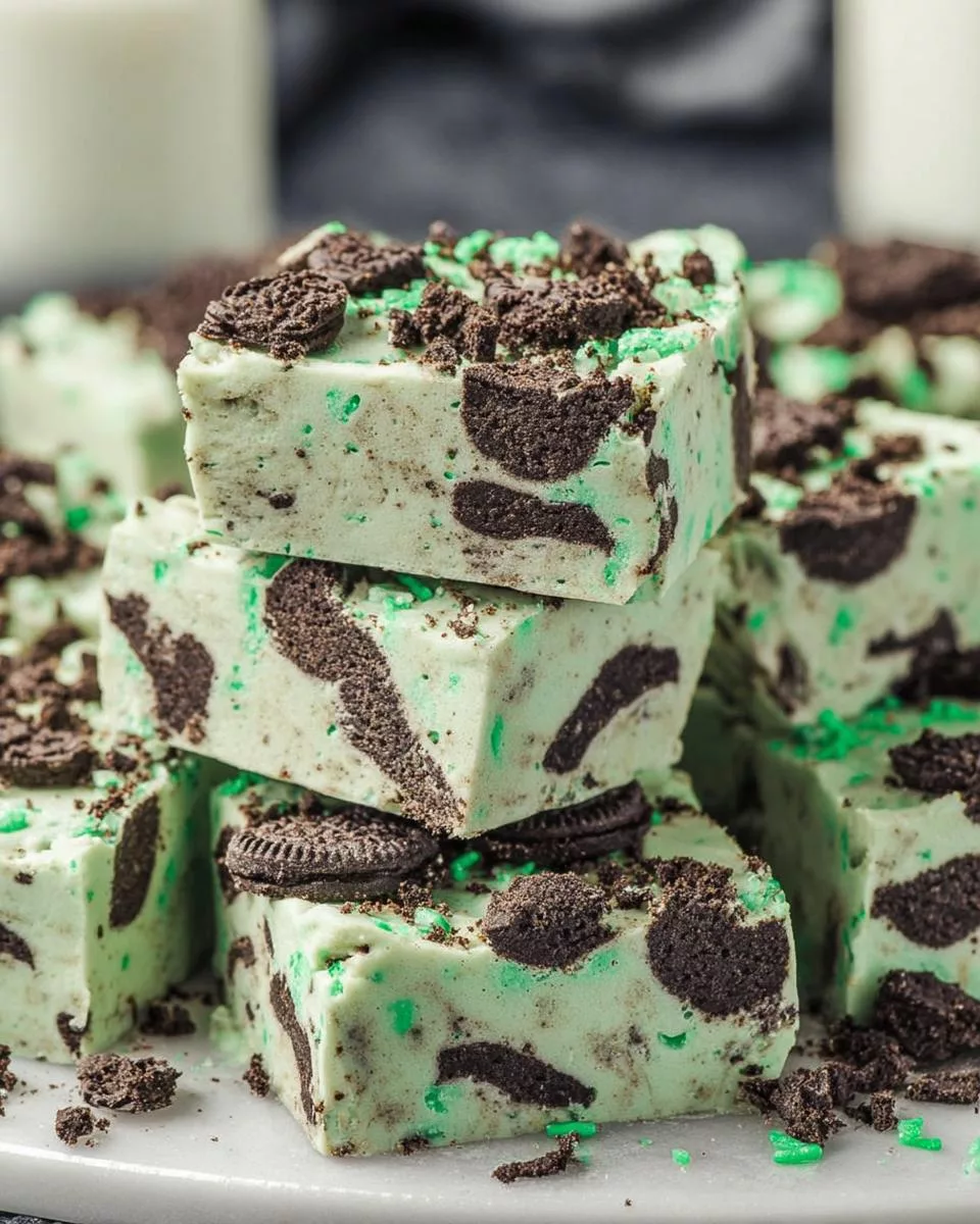 Mint Oreo Fudge - detail 1