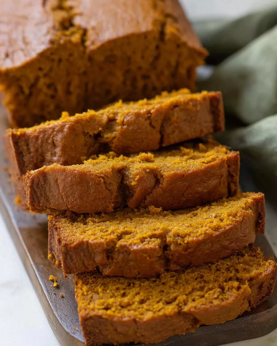 Moist Pumpkin Bread - detail 1