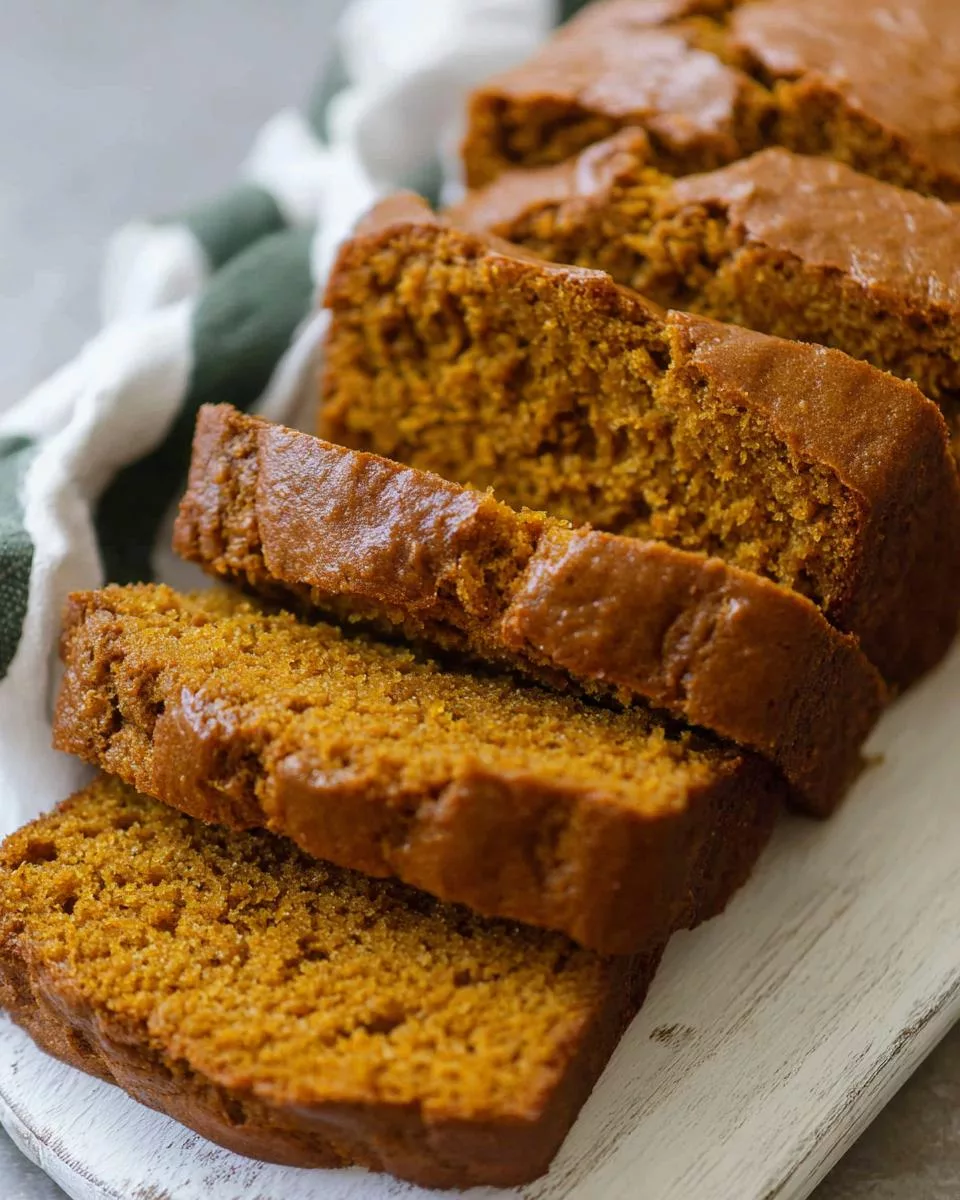 Moist Pumpkin Bread - detail 2