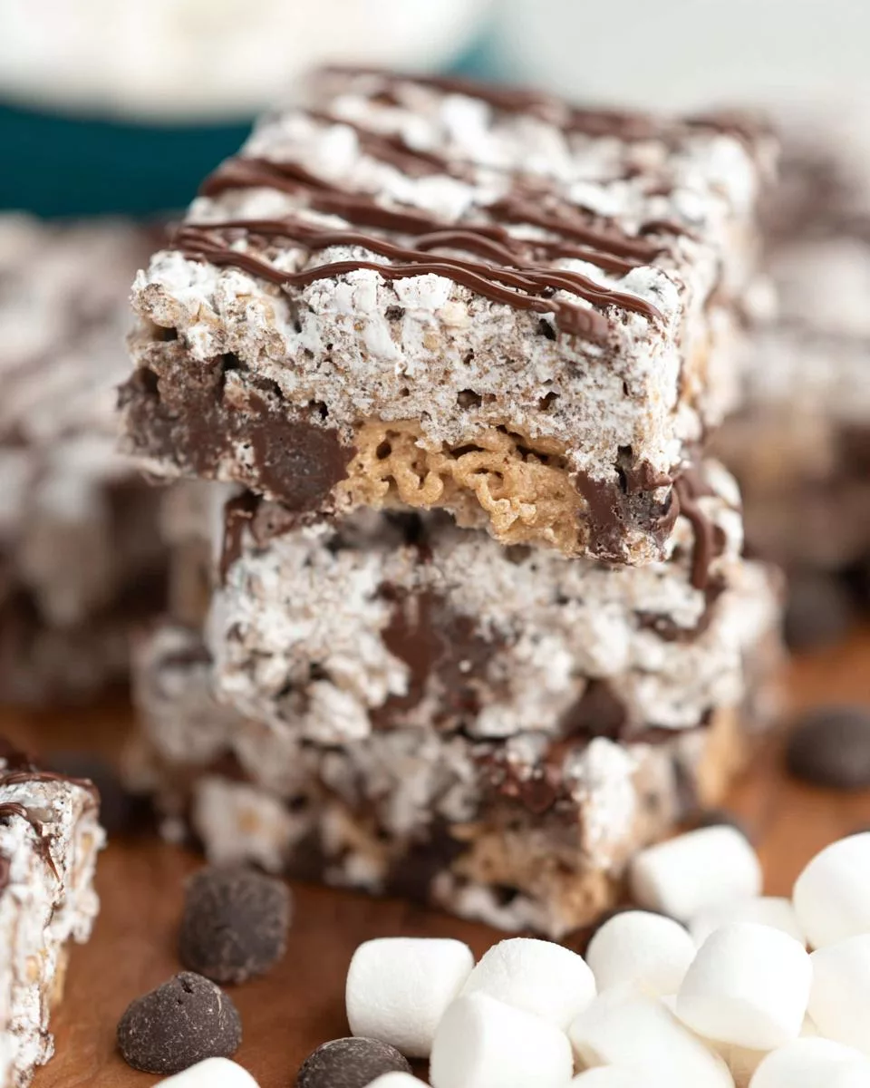 Muddy Buddy Krispie Treats - detail 2