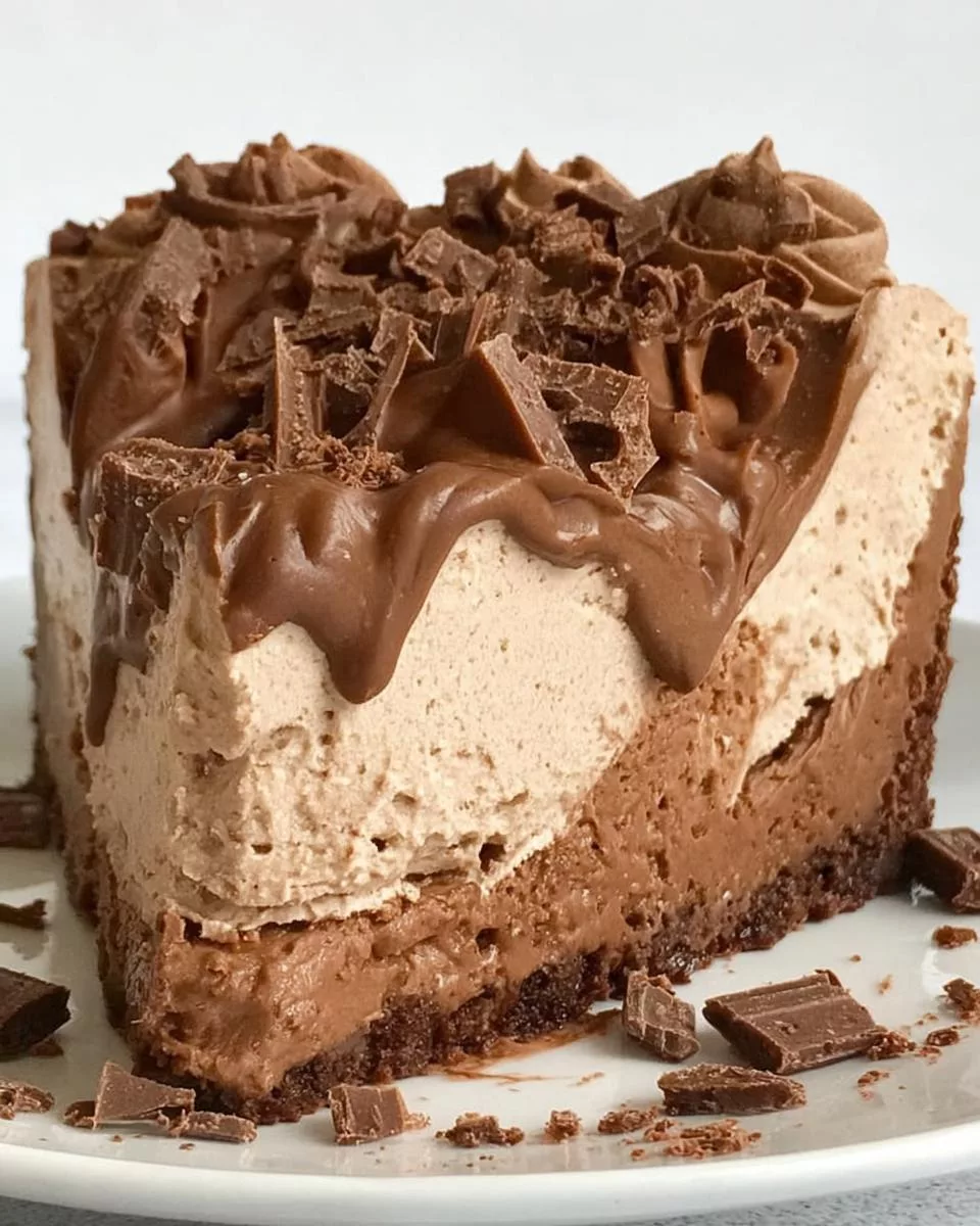 No Bake Nutella Cheesecake Pie - detail 2