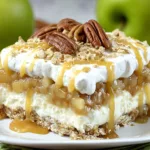 No-Bake Oatmeal Apple Pie Lasagna