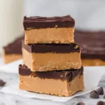 No-Bake Peanut Butter Buckeye Bars
