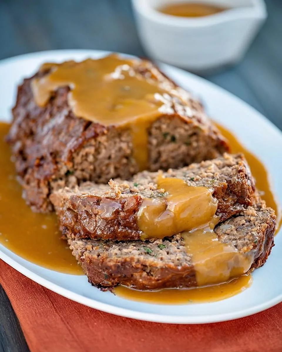 No Ketchup Brown Gravy Meatloaf - detail 1
