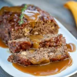 No Ketchup Brown Gravy Meatloaf