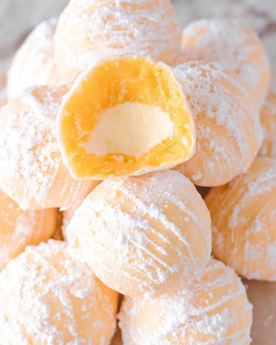 Orange Creamsicle Truffles - detail 1