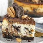 Oreo Brookie Cheesecake