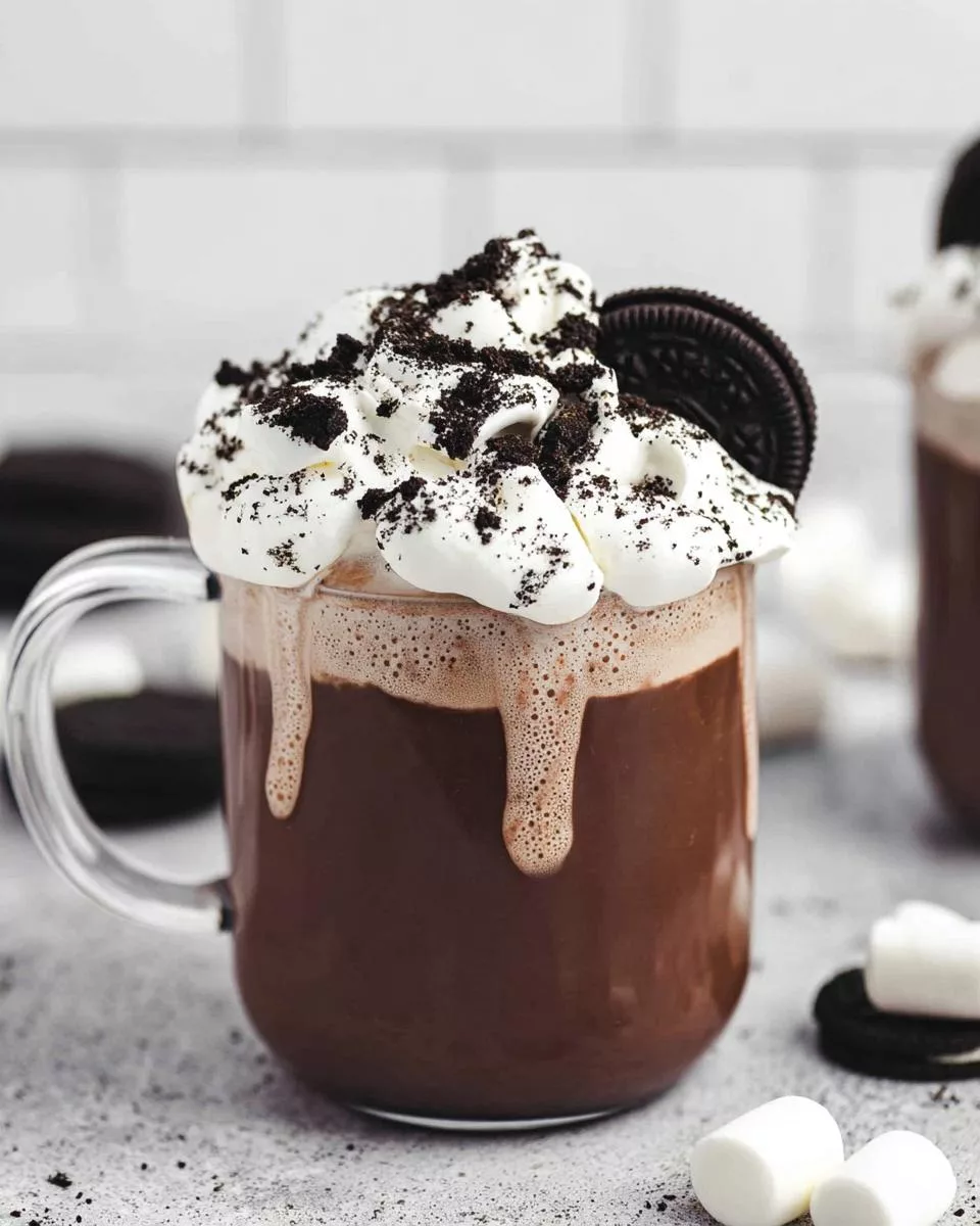 Oreo Hot Chocolate - detail 2