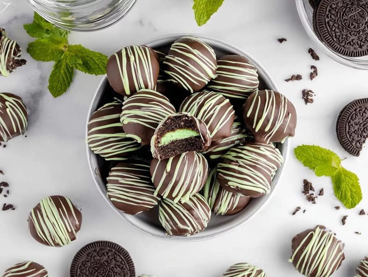 Oreo Mint Truffles That Will Steal Your Heart – bestalltop.com