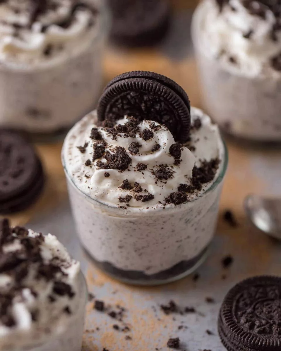 Oreo No-Bake Cheesecake Cups - detail 1