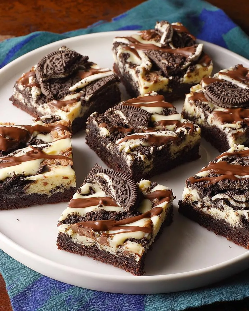 Oreogasm Cheesecake Bars - detail 1