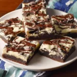 Oreogasm Cheesecake Bars