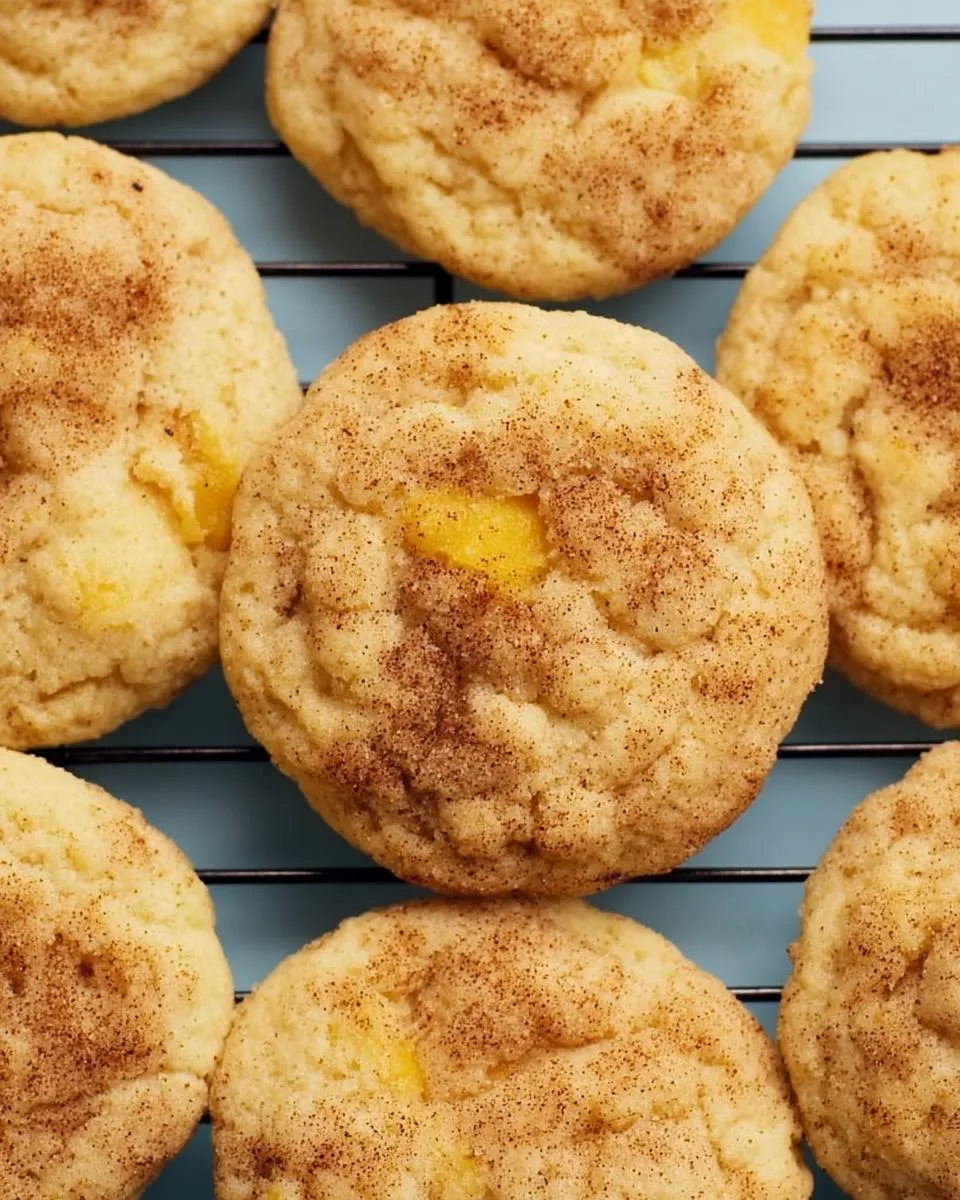 Peach Cobbler Cookies - detail 1