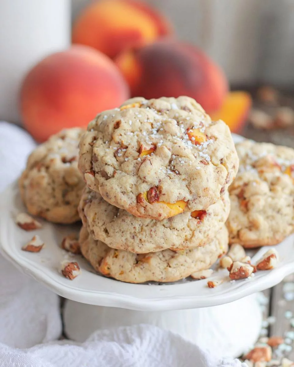 Peach Cobbler Cookies - detail 2