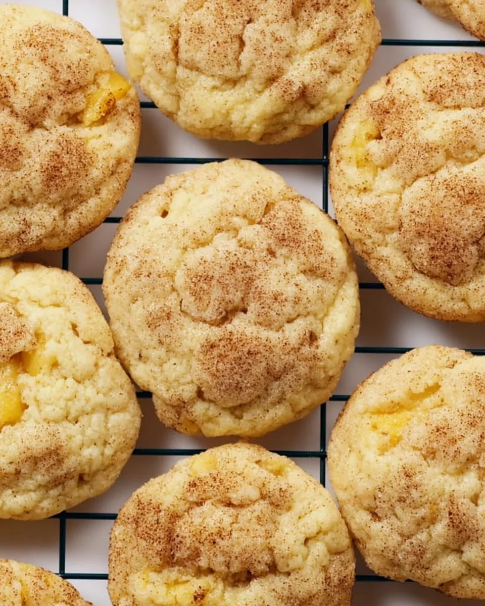 Peach Cobbler Cookies - detail 2