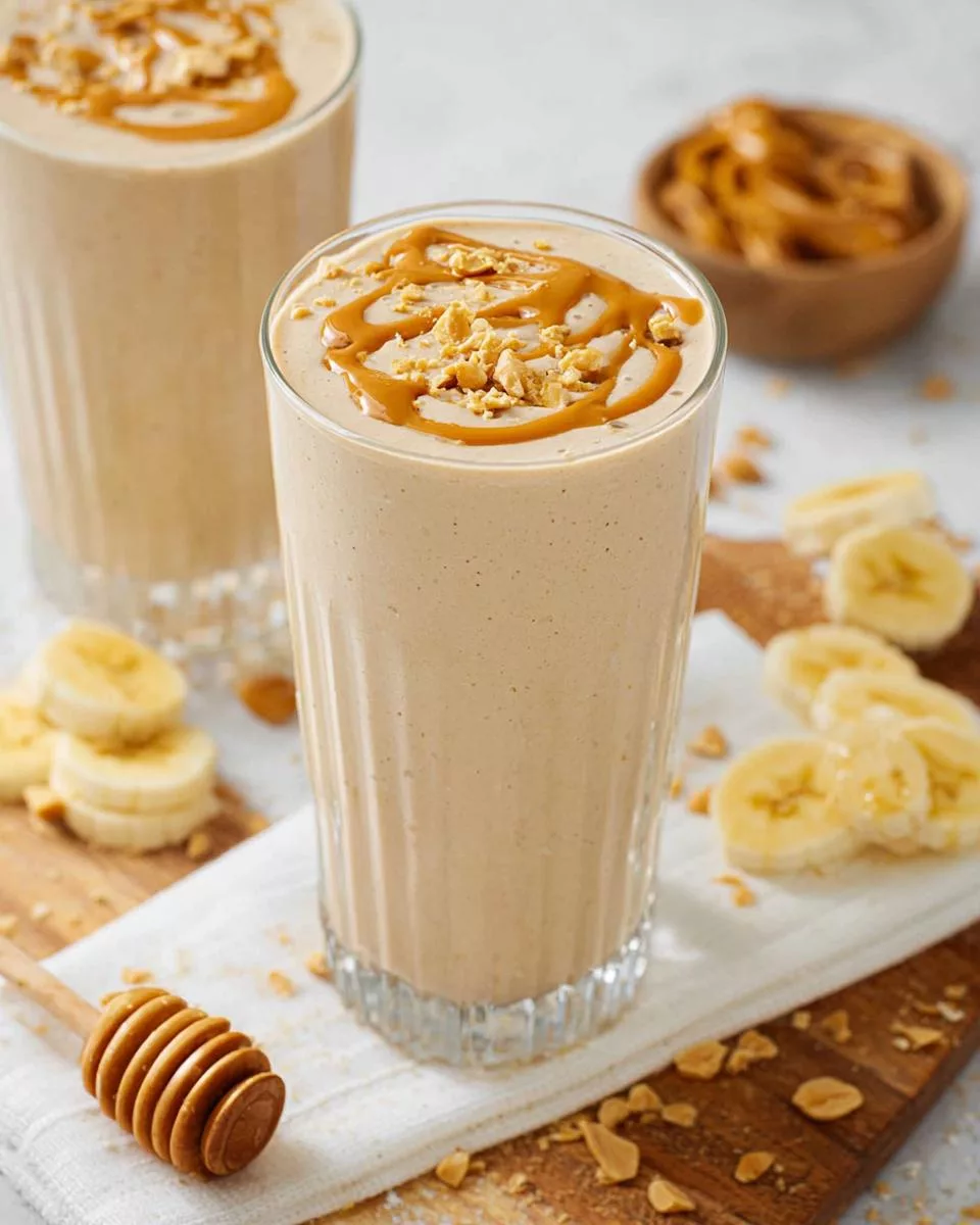 Peanut Butter Banana Smoothie - detail 2