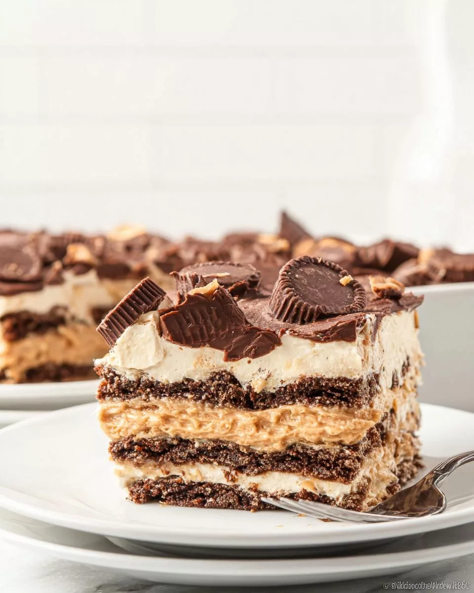 Peanut Butter Icebox Cake - detail 2