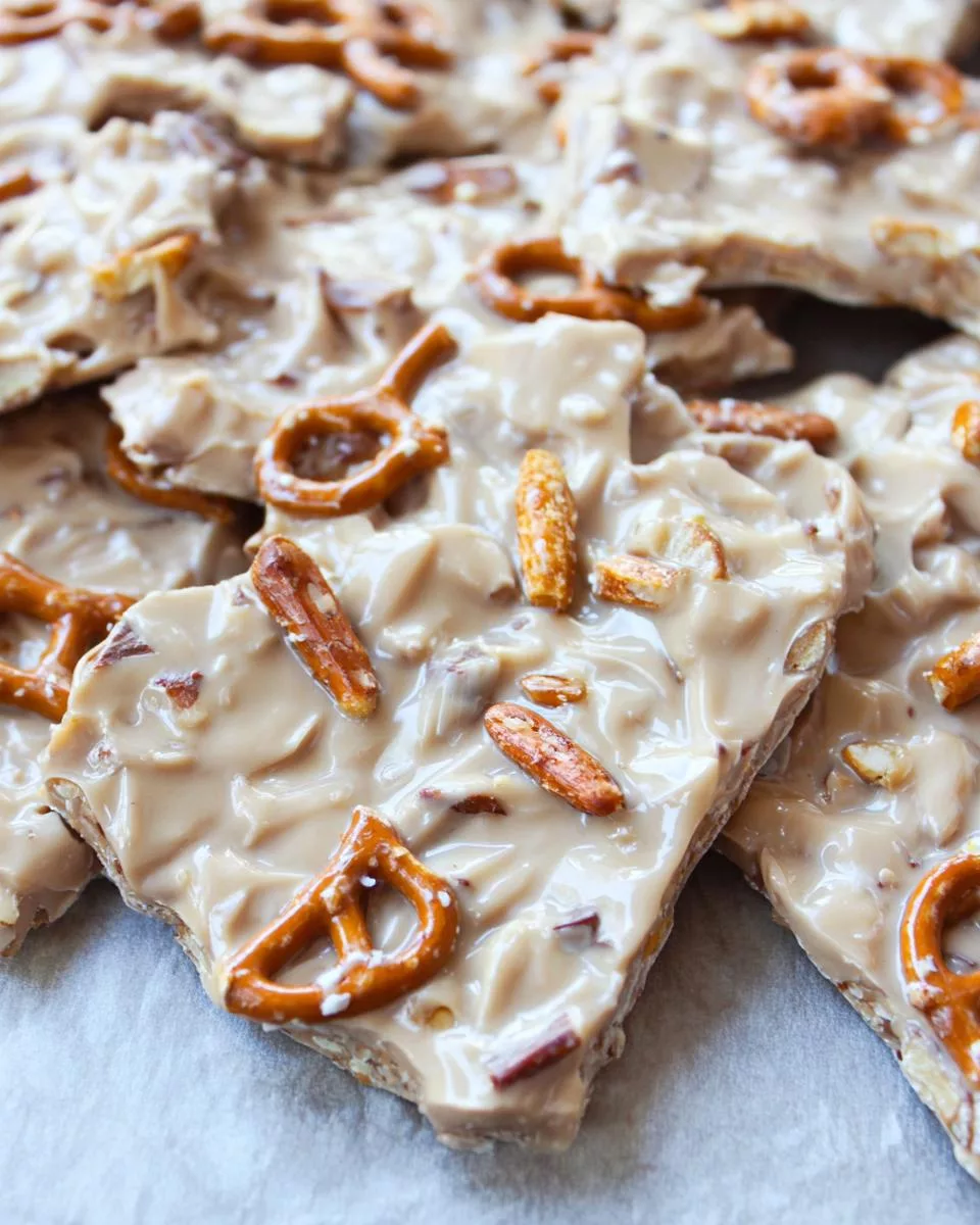 Peanut Butter Pretzel Bark - detail 1