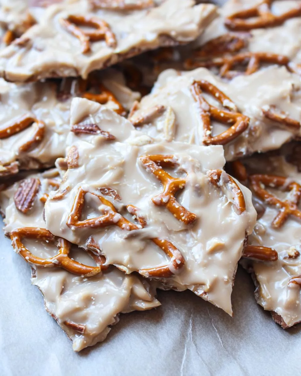 Peanut Butter Pretzel Bark - detail 2