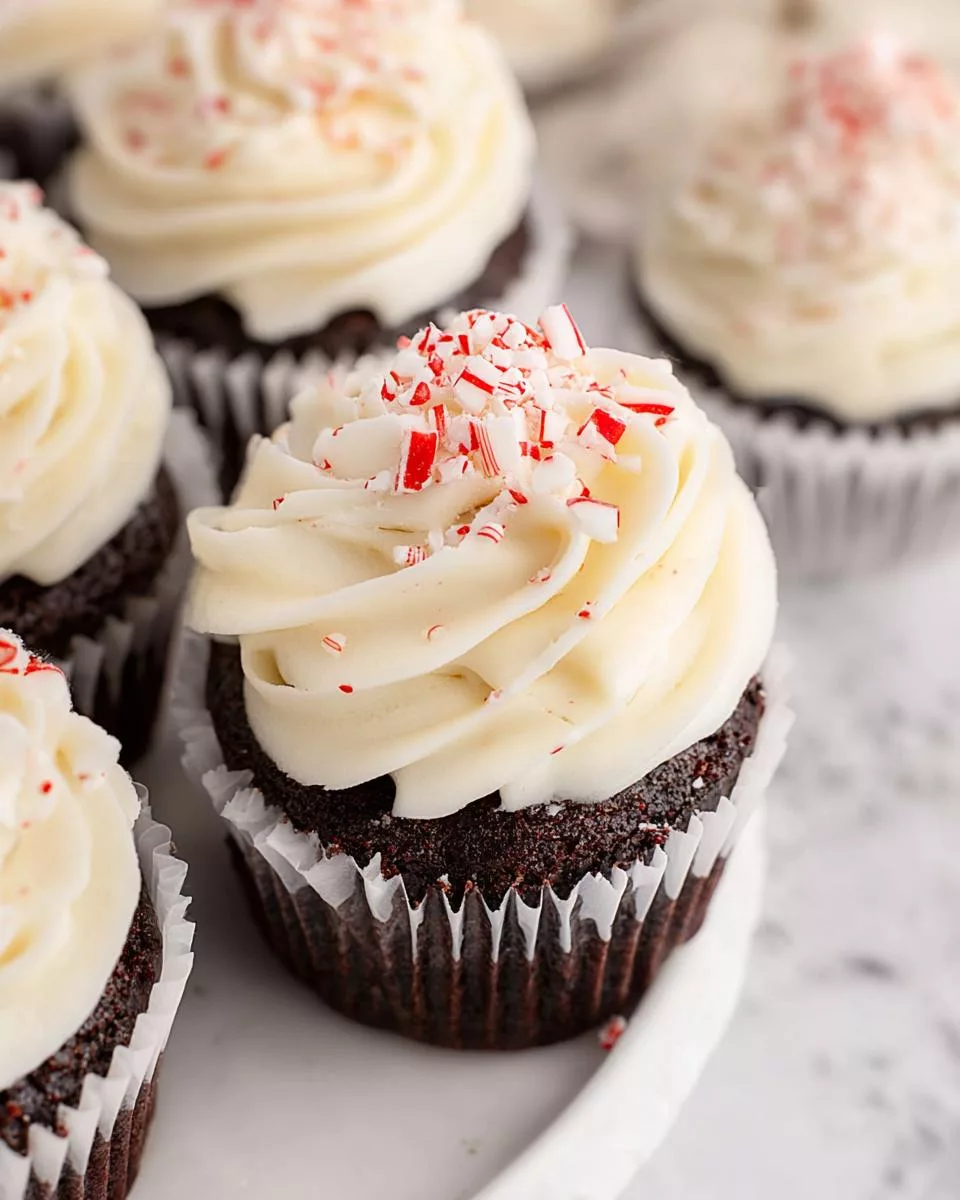Peppermint Bark Cupcake Recipe - detail 2