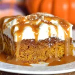 Salted Caramel Pumpkin Cake