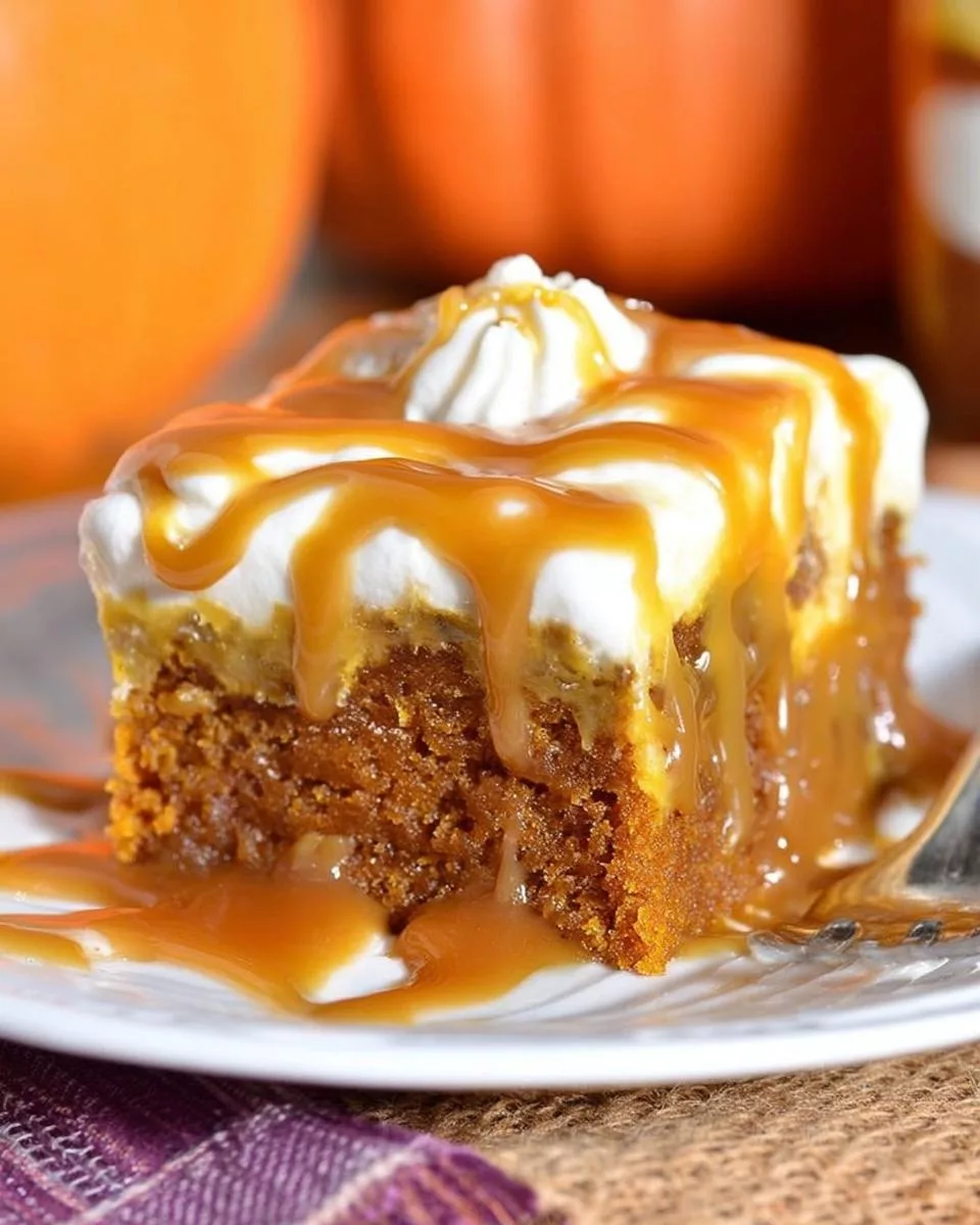 Salted Caramel Pumpkin Cake - detail 2