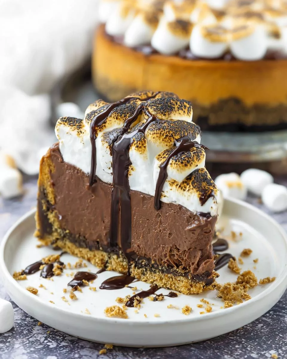 S’mores Cheesecake - detail 1