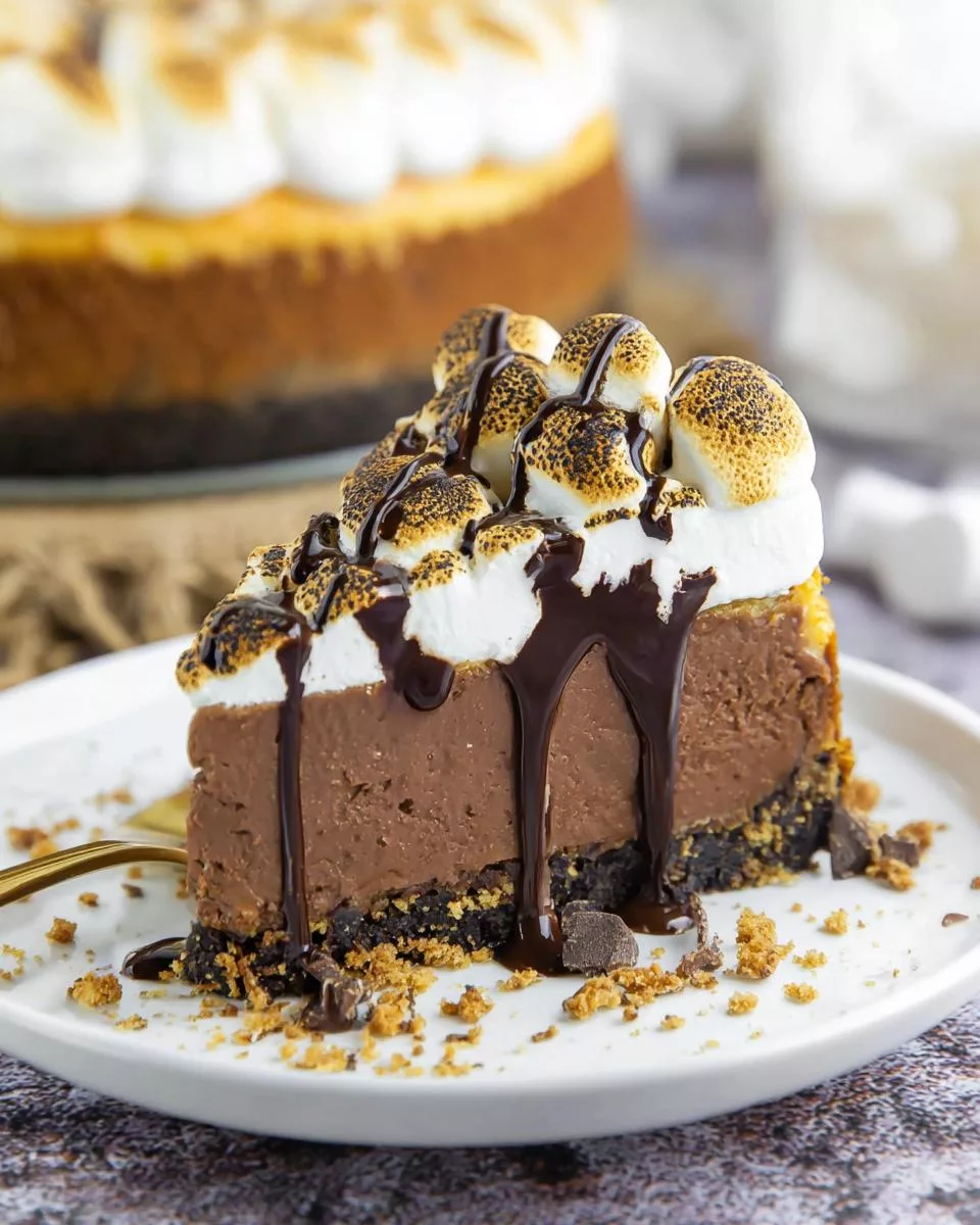 S’mores Cheesecake - detail 2