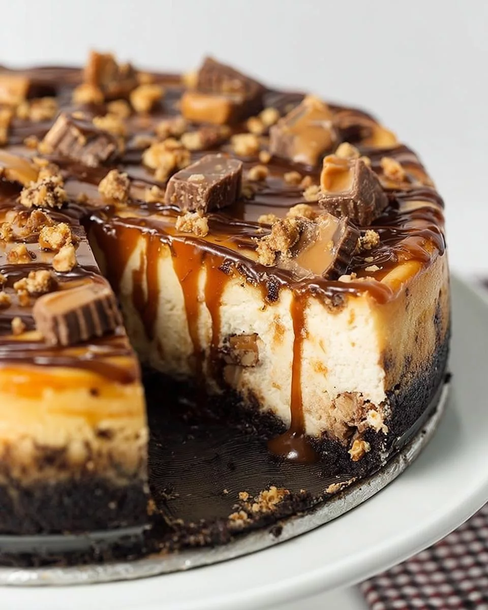 Snickers Cheesecake - detail 1