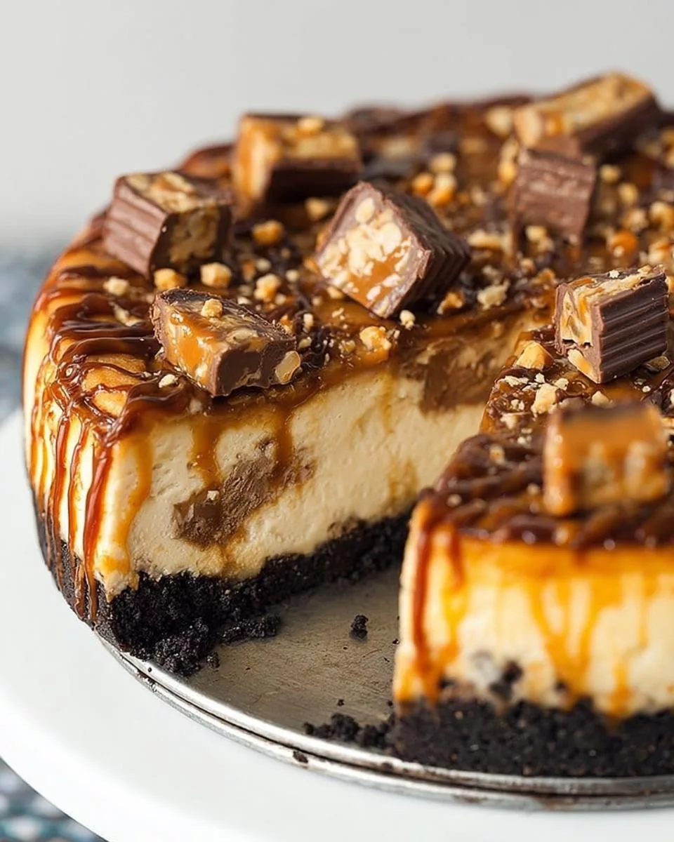 Snickers Cheesecake - detail 2