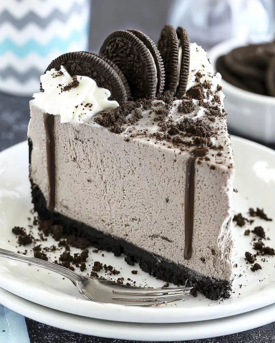 The Best No Bake Oreo Cheesecake - detail 1