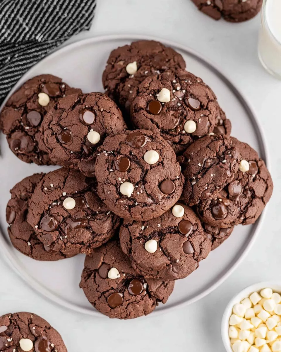 Triple Chocolate Cookies - detail 1