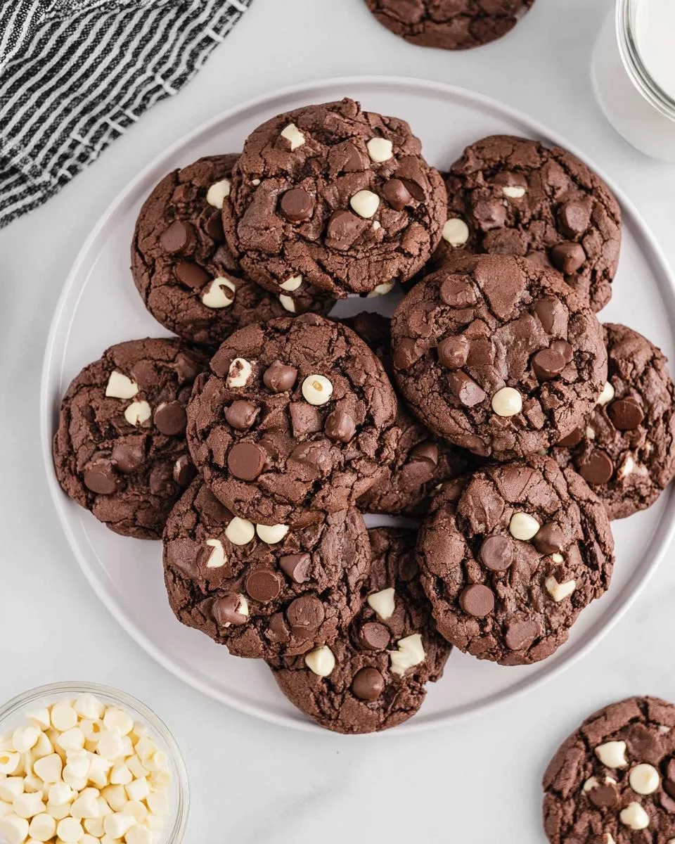 Triple Chocolate Cookies - detail 2